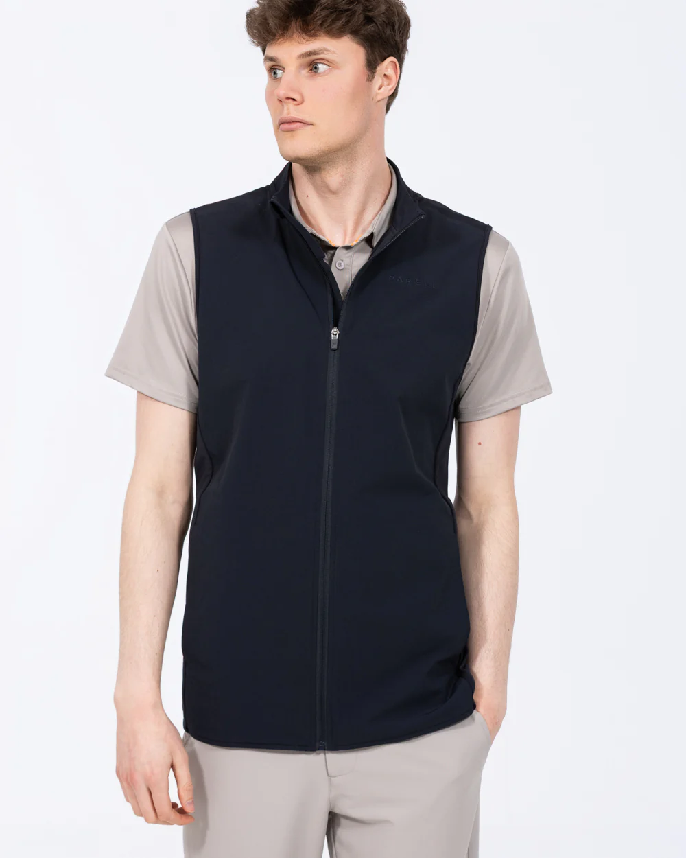 Parell Active Tall Golf Gilet (navy) - Image 5