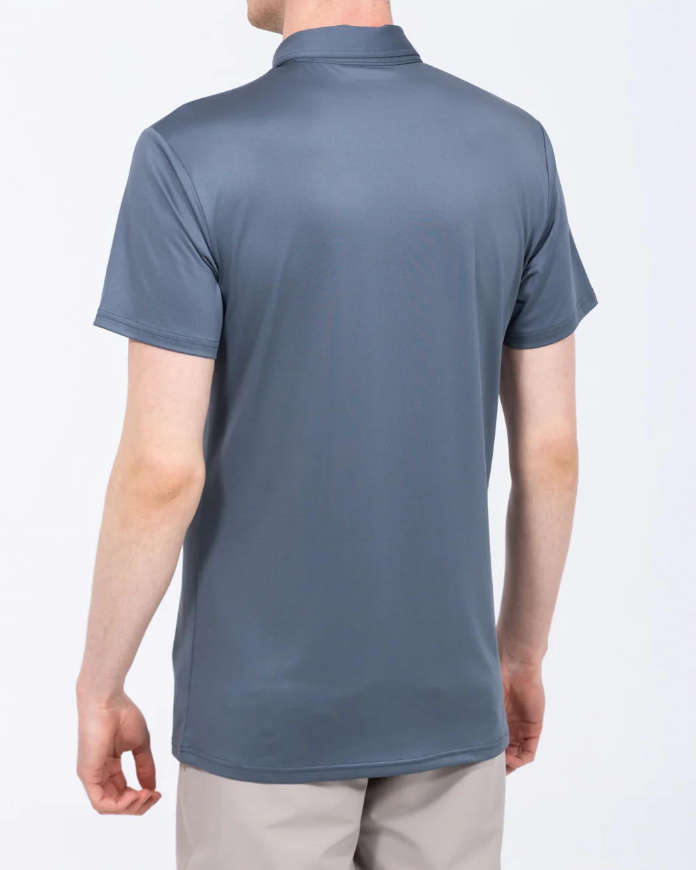 Parell Active Tall Golf Polo Shirt (titanium blue) - Image 2