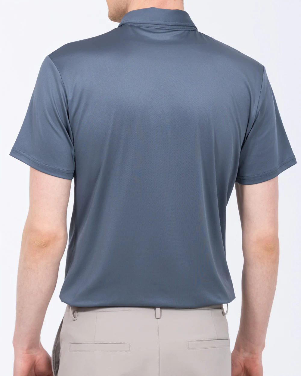 Parell Active Tall Golf Polo Shirt (titanium blue) - Image 7