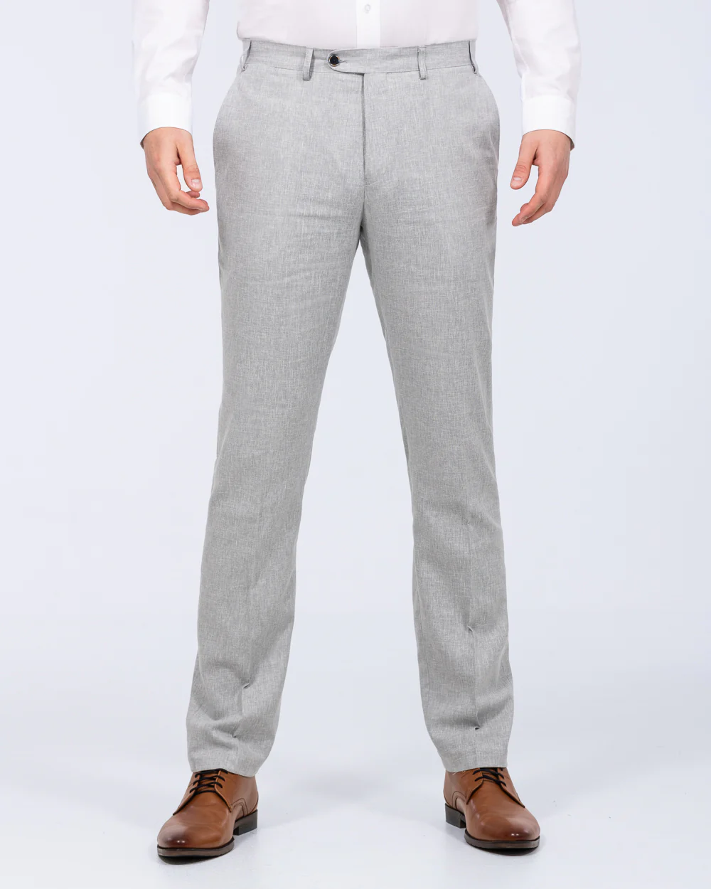 Skopes Tuscany Slim Fit Tall Linen Blend Suit (silver) - Image 9